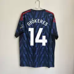 2526 Club Away Jersey No. 14 Zhe Kai Lai Shi No. 8 Odegaard No. 29 Havertz Rice Football Uniform