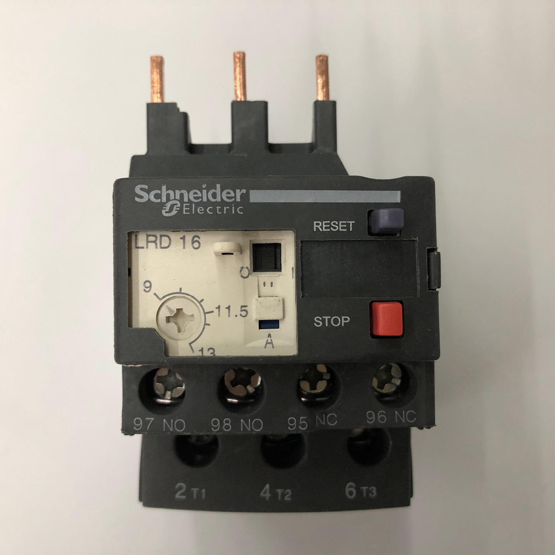 原装正品LRD16KN 9-13A Schneider过流保护热过载继电器