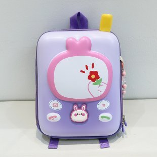 幼儿园书包卡通立体EVA硬壳书包中大班蛋壳背包男女孩儿童双肩包|undefined
