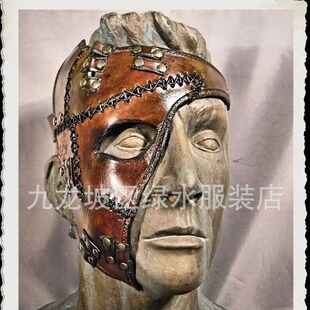 2023 new retro dress-up half face mask role-playing props Amazon AliExpress supply