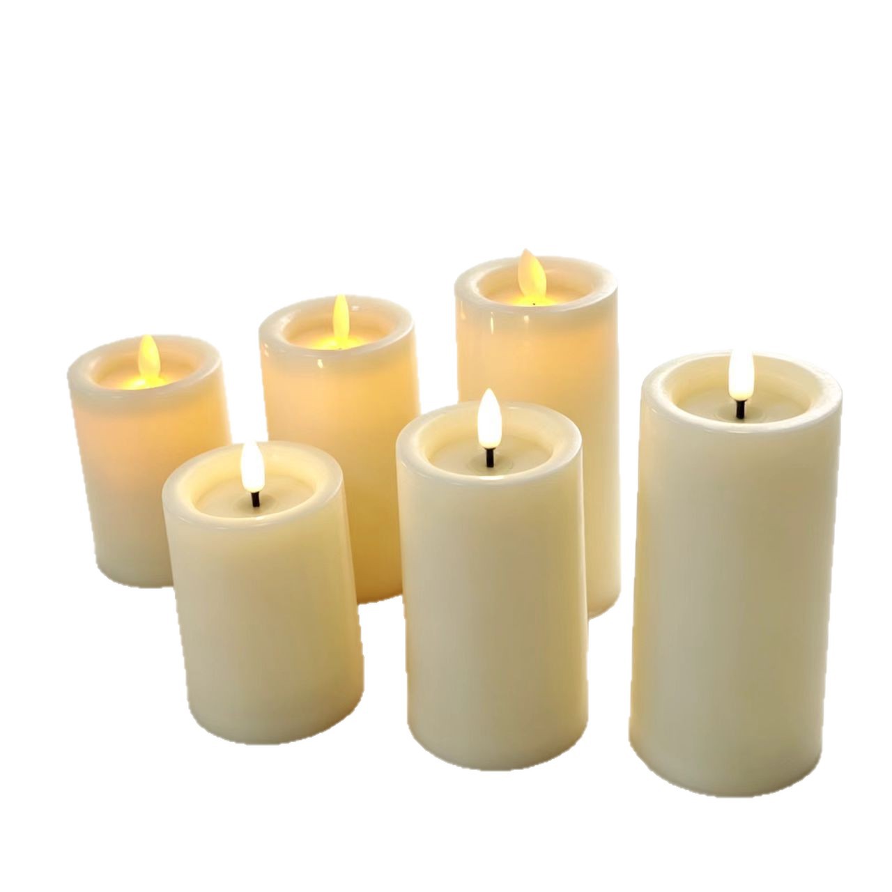 Lámpara de vela electrónica LED cera plástica vela de arco de vela de vela de vela de guía de bodas guía de vacaciones celebraciones sala secreta guión de escape