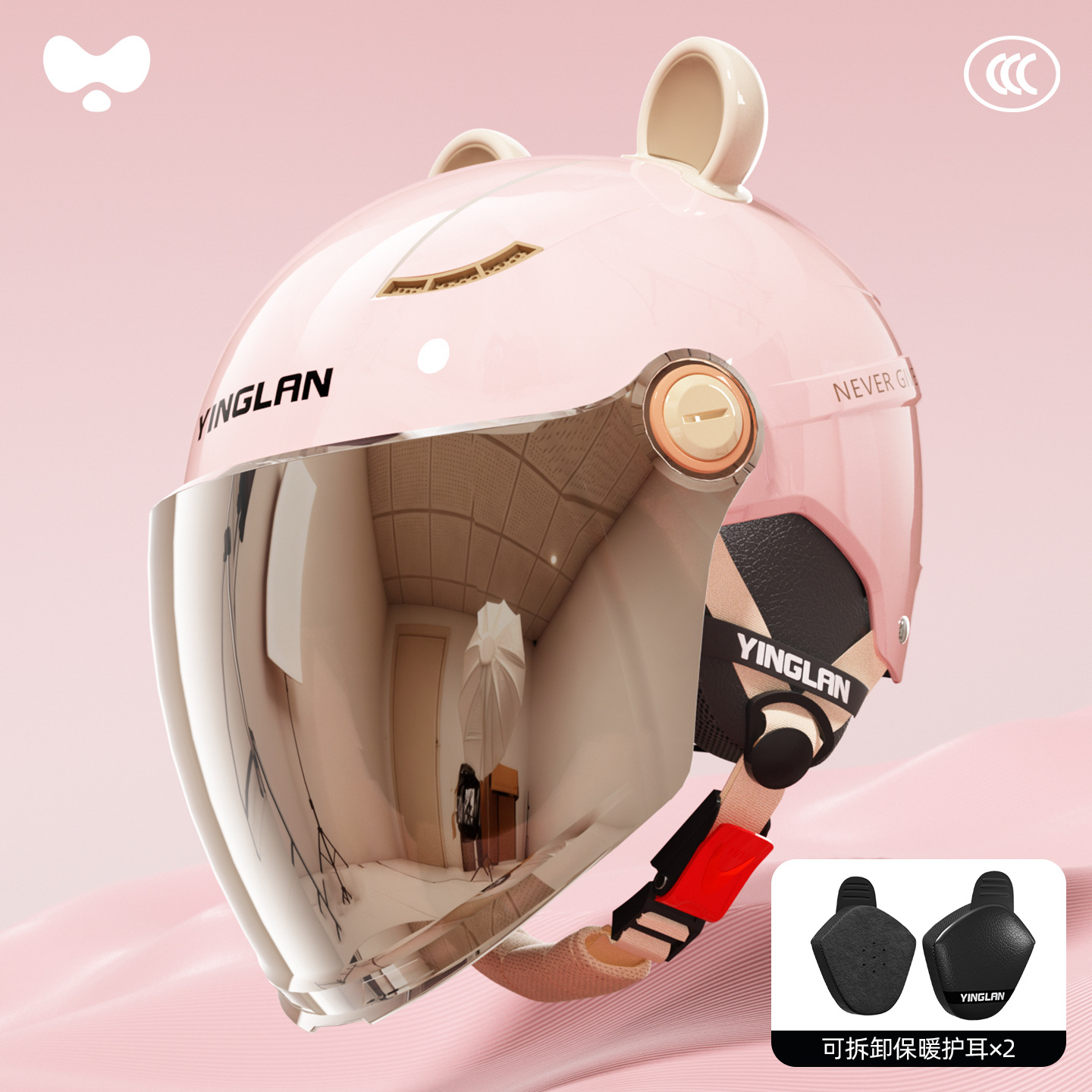 Universal – Vehicle Women's 3C Motosiklet kaskı (dəbilqə) - 3cheatmax