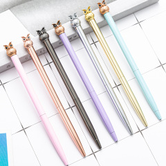 貓頭鷹金屬圓珠筆 酒店年會禮品廣告筆創意貓頭鷹圓珠筆批發