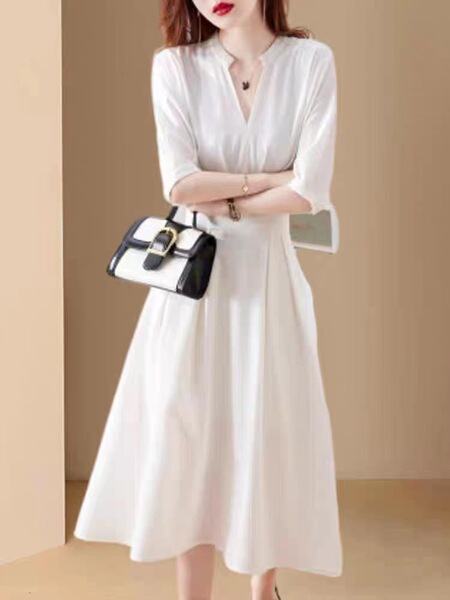 Autumn elegant dress