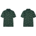Irregular Logo Army Green