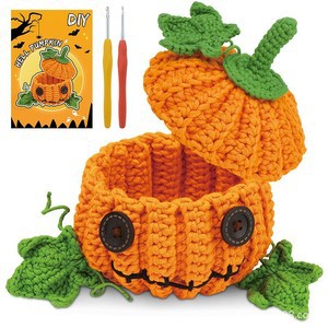 Pumpkin candy jar material pack
