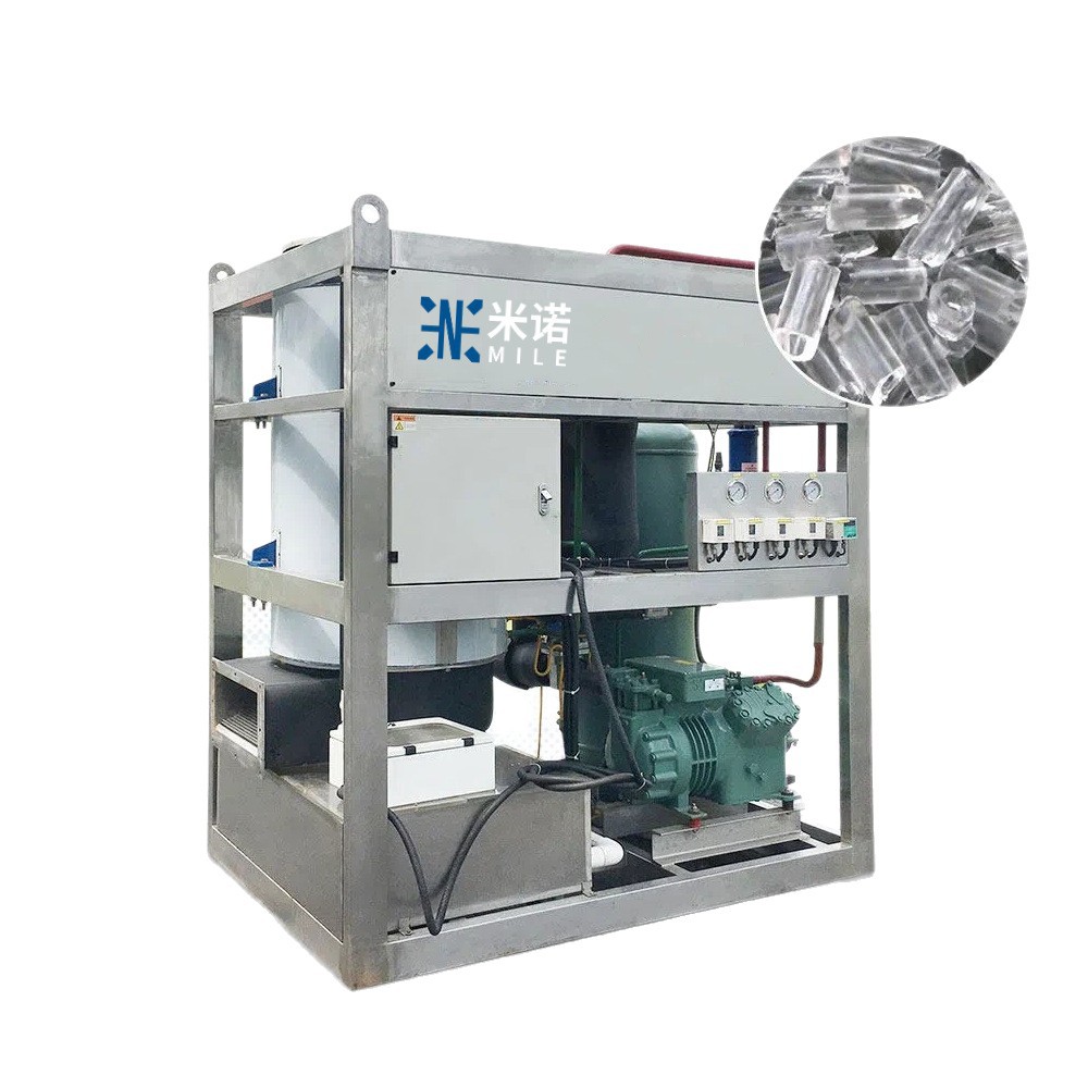 Máquina de hielo industrial a gran escala transfronteriza mercado de máquina de hielo automática comercial para la preservación de mariscos fábrica de máquina de hielo