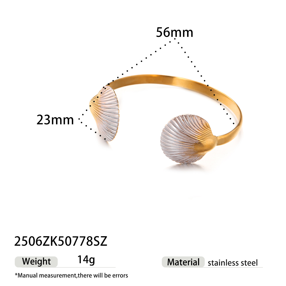 Tina Europa y América pulsera de acero inoxidable mujer alta sensación oro y plata flores de contraste de color titanio pulsera de acero joyería de venta caliente transfronteriza