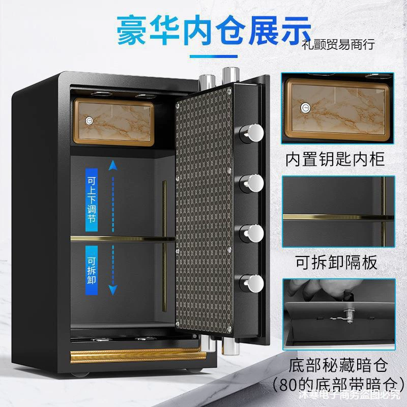 Mechanical old-fashioned safe home safe for office, anti-theft