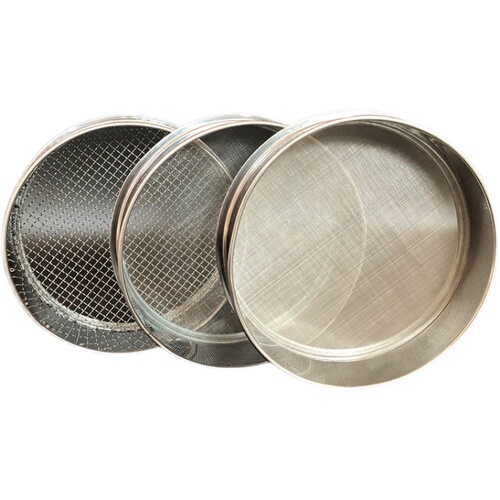 Wholesale stainless steel sample sieve, wheat sieve, buckwheat bran sieve, rice sieve, succulent soil sieve, rice cake sieve, yellow mealworm sieve