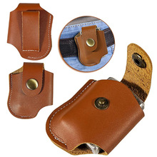 现货腰挂式煤油打火机皮套随身腰包便携打火石盒保护套收纳