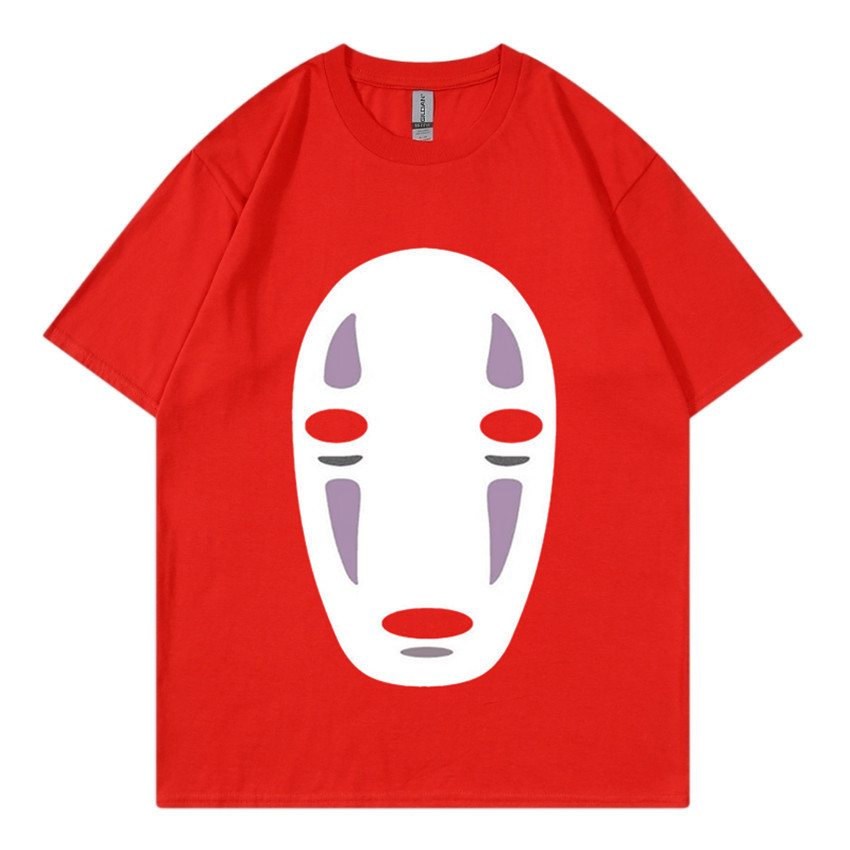 Primavera/Estate Nuova T-shirt da uomo senza volto Sciolto Coal Ball Lettera Manica corta Unisex Manica corta da uomo T_voghion.com