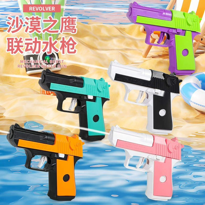 Стойки оптом детей ручной выстрел пустынного орла маленький водяной пистолет игрушка мальчик летнее пляжное маленькое водяной пистолет