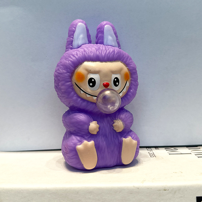 보라색 버블 라부부 10cm