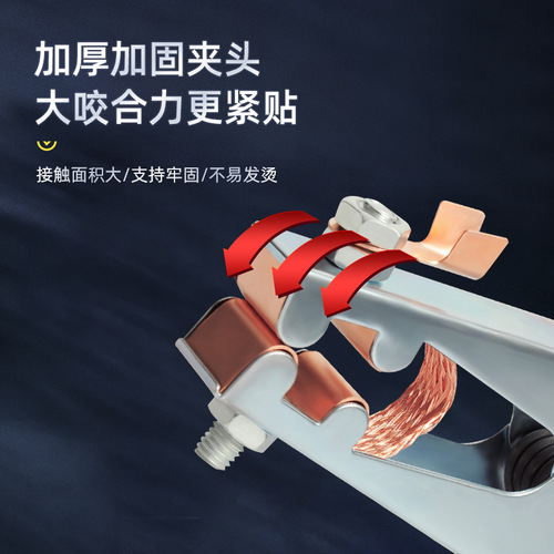 Amazon 300A Welding Ground Clamp, Heavy-Duty Ground Clamp for Welder, Non-Scalding Argon Arc Welding Ground Clamp