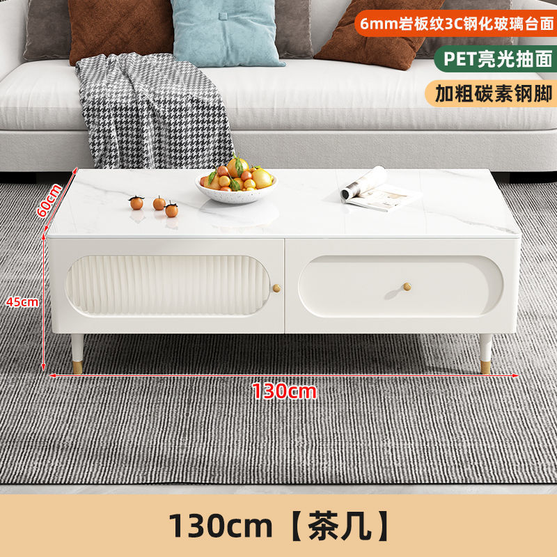 フレンチライト高級テレビキャビネットシンプルモダンリビングルームホーム吊り下げ床から天井までのクリームスタイルコーヒーテーブル組み合わせテレビキャビネット|undefined