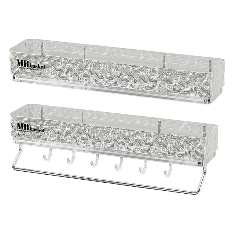 Estante del inodoro sin perforaciones inodoro montado en la pared estante del inodoro montado en la pared del hogar Baño lavabo estante de almacenamiento