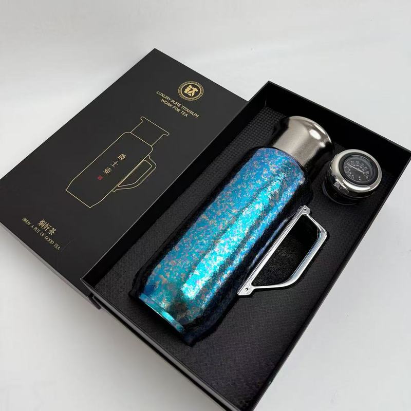 纯钛保温壶商务办公纯钛泡茶保温茶壶家用纯钛多用热水瓶礼品|undefined