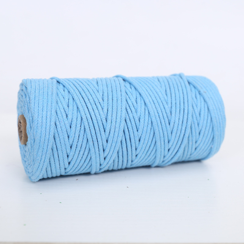 多规格彩色2mm3mm4mm材料手工艺品编织绳子手工手搓编织绳子棉绳|undefined