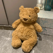 英国JE巴塞罗那熊可爱泰迪熊毛绒玩具安抚宝宝公仔生日礼物