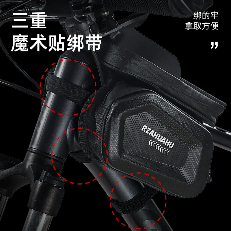 Road bag, bike, waterproof capacious mobile phone, storage system for cycling