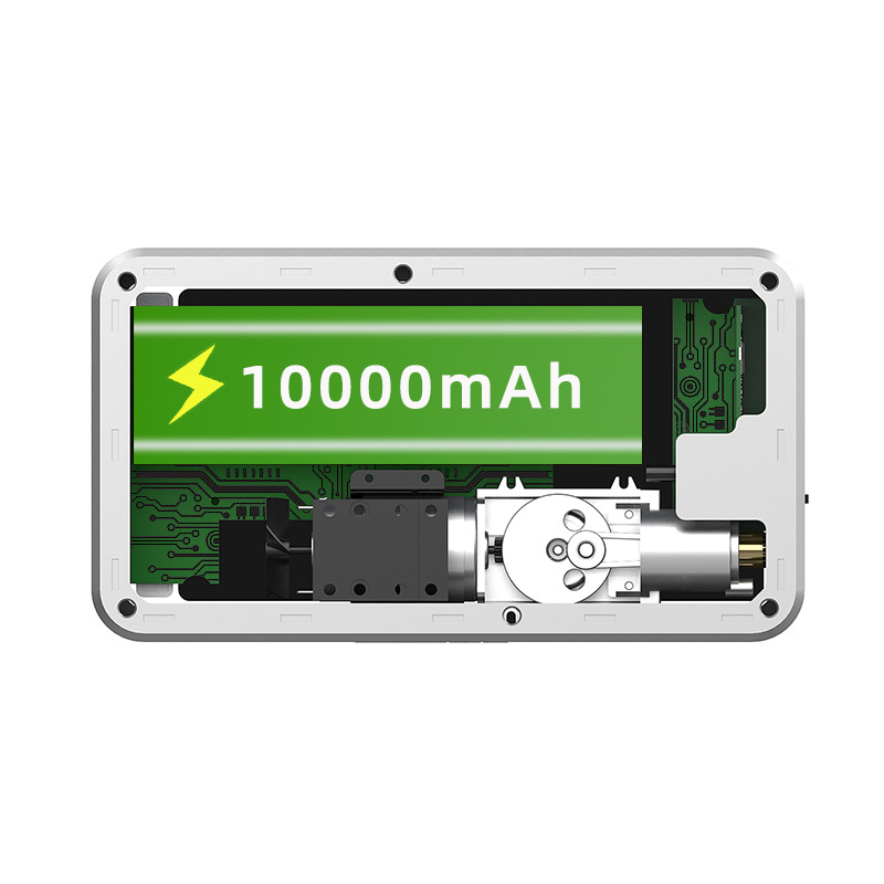 Nuevo inflador de neumáticos portátil multifuncional de gran capacidad, inflable y eléctrico, todo en uno, para arranque de emergencia de automóviles.