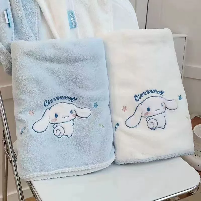 Soft cartoon coral bath towel, water absorbent