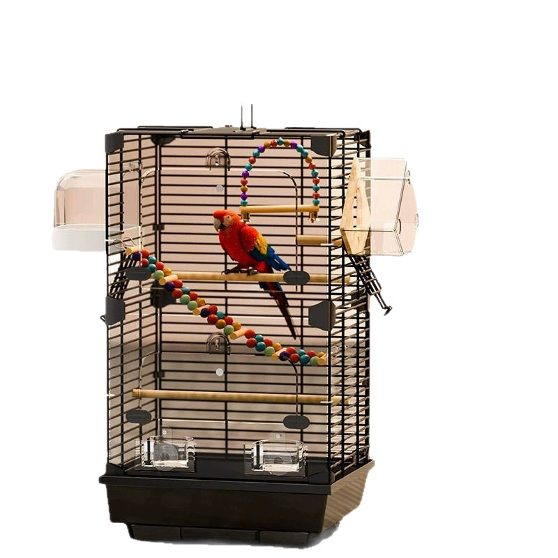 Спотовая оптовая продажа parrot bird cage декоративная клетка маленькая и средняя роскошная клетка декоративная клетка вилла попугай клетка