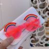 Children's cartoon sunglasses, rainbow glasses suitable for men and women, Korean style