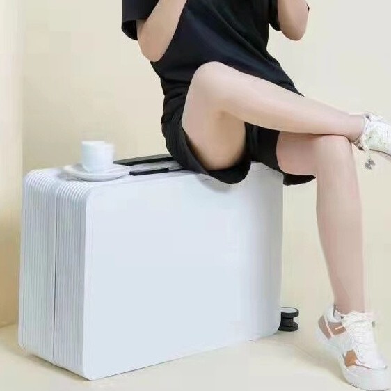 Mid-Sized Wide Trolley Suitcase for Women, New Model Travel Suitcase 20inch Carry-On Luggage with Combination Lock, 26inch Trolley Suitcase for Men