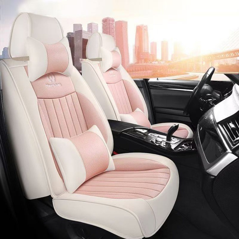 2025 All-Season Universal Seat Cushion Full Coverage Car Seat Pad Nappa Leather Seat Cover Specially Designed for Cross-Border Hot Sales