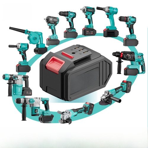 Hand-crafted brushless lithium battery electric hammer angle grinder electric screwdriver drill accessories original lithium battery charger universal model