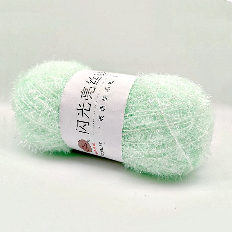 Hilo Brillante para Tejido a Mano de Poliéster para Crochet y DIY image 42