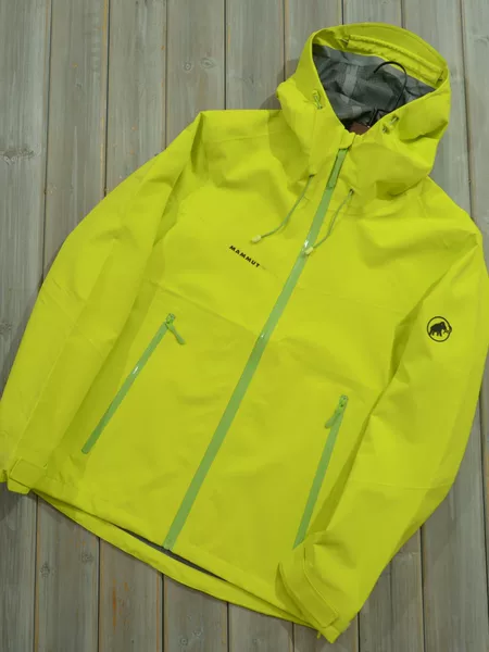 MAMMU Autumn Men's and Women's Windproof Waterproof Fully Sealed Hooded Jacket Outdoor Casual Hardshell Jacket