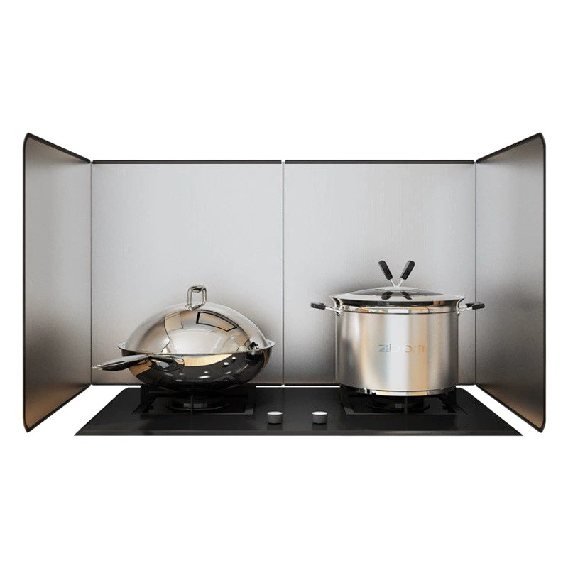 Кухонная газовая плита высокотемпературная устойчивая теплоизоляционная доска оптом из нержавеющей стали Жарить масляные брызги перегородка из нержавеющей стали масляная перегородка