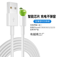 厂家批发TPE环保1米仿原装苹果数据线快充 适用iphone手机充电线