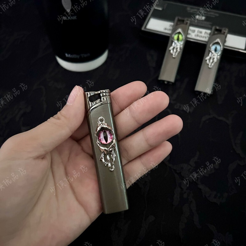 原创手作打火机防风高级感送男女生礼物金属蝴蝶高颜值网红送男友|undefined