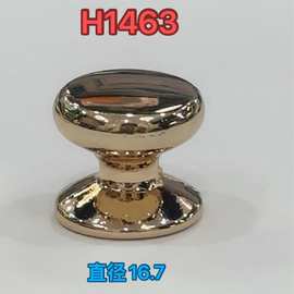 外径16mm锌合金和尚头 蘑菇钉箱包五金配件 礼品盒装饰金属奶嘴钉