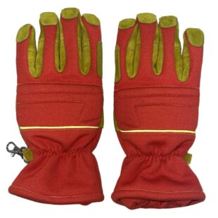 [Rescue gloves wholesale heat insulation flame retardant rescue gloves fire extinguishing firefighter clothing sheepskin gloves