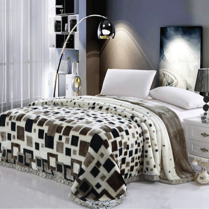 Mantras de doble capa de Lacher otoño y invierno hogar doble sofá cama mantas gruesas de oficina siesta mantas al por mayor