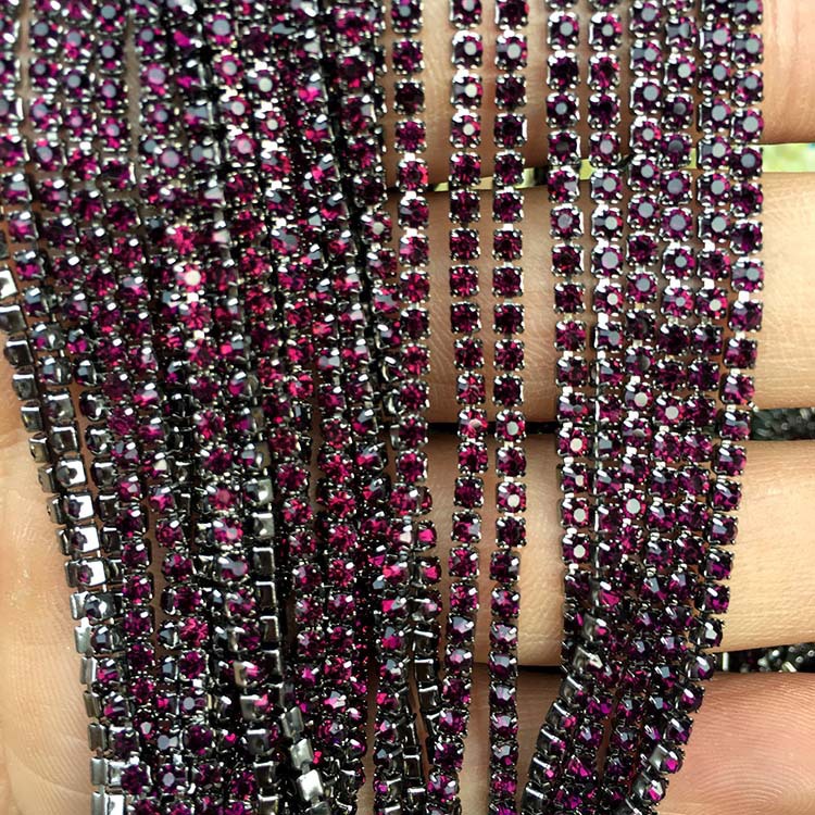 Deep purple bottom