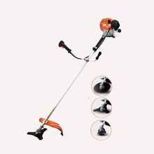 侧挂式割草机52cc1.7kw汽油割草机家用松土开荒brush cutter大功