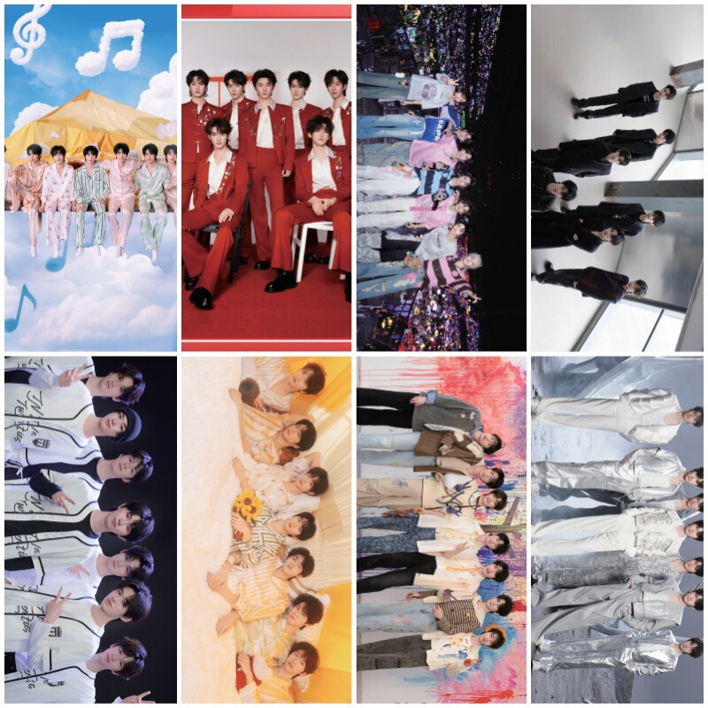 TNT Age Youth League Poster 42cm Long 29cm Wide Song Yaxuan Liu Yaowen Ma Jiaqi Wallpaper Wallpaper