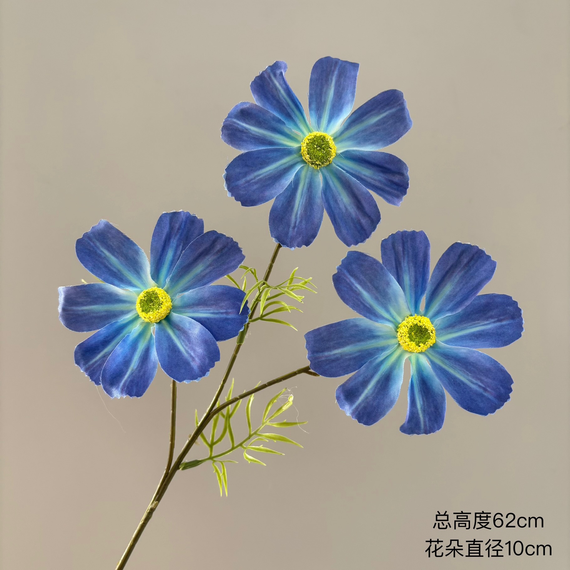 파란색