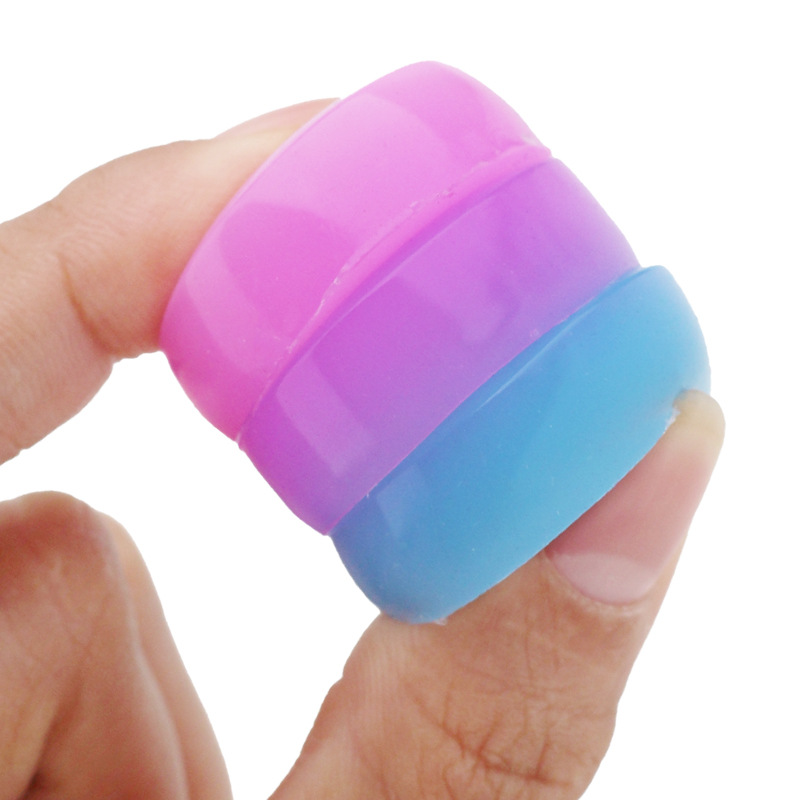 Nuevo juego de raspador de sello de 4 piezas con estampado de uñas francés, cabezal de sello de silicona multiusos, herramienta de transferencia de pintura en stock