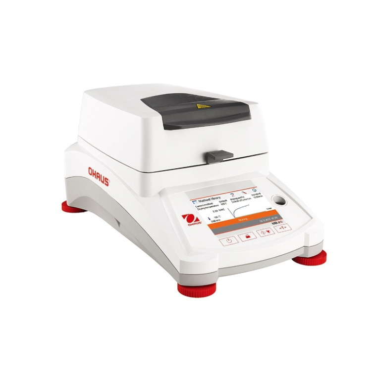 上海奥豪斯显示屏卤素水分测定仪MB25ZH