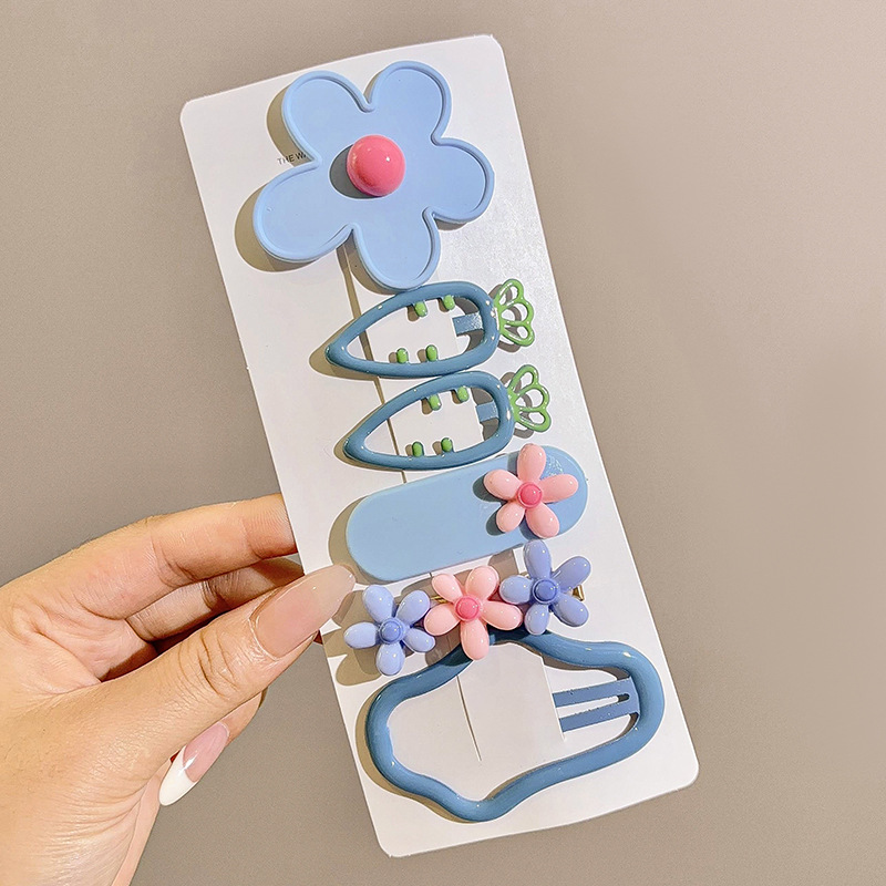 Clip de cabello de dopamina para niñas broche de cabello de la frente broche de cabello rotura BB clips lateral clips de cabello de bebé clips de frangeo toque