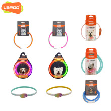 LaRoo莱诺F系列狗狗发光项圈充电LED宠物夜光圈夜间防走丢可裁剪