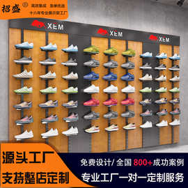 服装店展示架陈列架上墙展柜鞋架子店铺用运动鞋货架商场鞋店鞋架