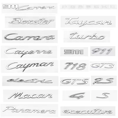 Suitable for Porsche Car logo